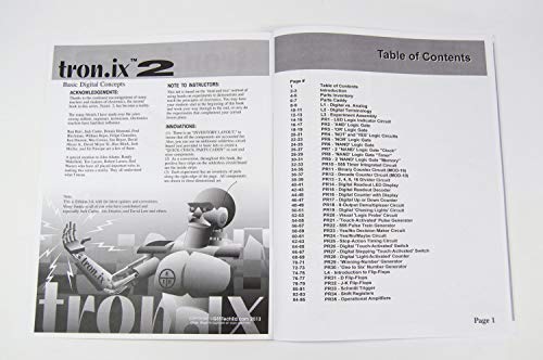 TRONIX 2 LAB Basic Digital Concepts and Op Amps Lab By Electronix Express