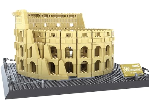 Roman Colosseum Building Block Set – 1756 Pieces, Italy Colosseum - style: Roman Colosseum