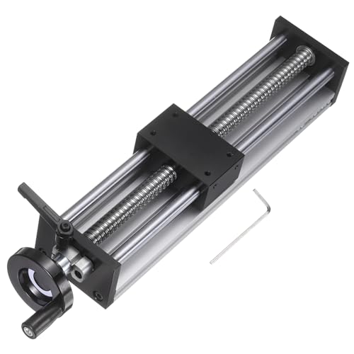 uxcell 250mm Effective Stroke Length Manual Sliding Table - size: 250mm