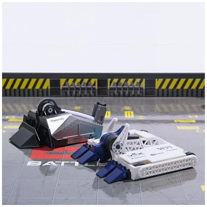HEX BOTS BattleBots Arena Bite Force & Blacksmith, Remote Control Robot Toys for Kids with Over 20 Pieces, STEM Toys for Boys & Girls Ages 8 & Up, Batteries Included