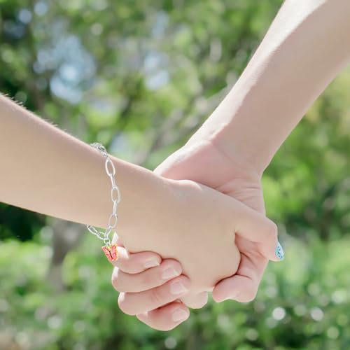 tiggell 20Pcs Chain Bracelets Kit, Alloy Link with Lobster Clasps - color: Silver & Rose Gold