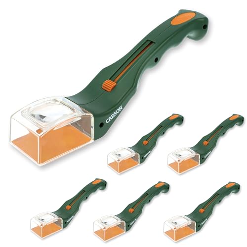 Carson BugView 5x Magnifier Quick-Release Bug Catching Tool - size: Pack of 6