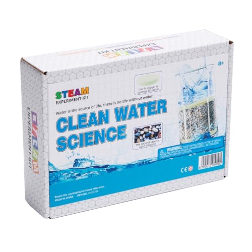 Fun Express STEAM Water Science Kit - Discover & Explore Water Purification with Engaging Experiments for Kids