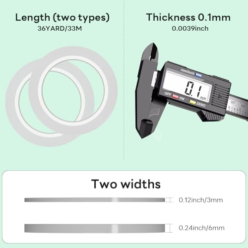 stedi Scribing Tape 2PCS Masking Tape 3mm 6mm for Panel Line Models - style: Tape 2pcs