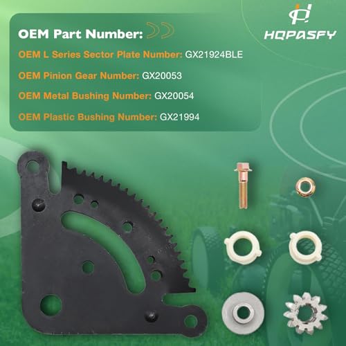 Steering Sector Pinion Gear Rebuild Kit 19Teeth, Replaces# GX21924BLE - color: D Series