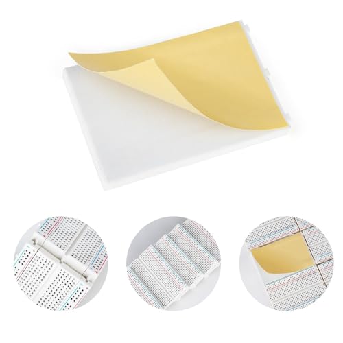 ELEGOO 400 Point Solderless Breadboard Kit, Small Prototyping Boards 6PCS - size: 6 PCS 400 Point
