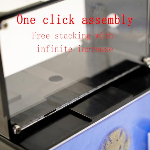 Ant Nest Unlimited Connection Adult Ant Farm Acrylic Transparent Ant Observation Behavior Research Live Ant and Queen Ant Education Ant Nest Suitable for Children and Enthusiasts - size: T5