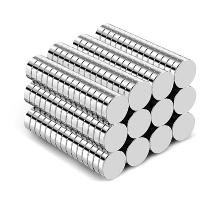 TRYMAG Small Magnets 120Pcs, 10x2mm Mini Neodymium Magnet - size: 10x2mm-120Pcs