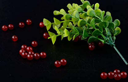 Natural Stone Beads 100pcs 8mm Red Agate Jade Round Genuine Real Stone Beading Loose Gemstone Hole Size 1mm DIY Smooth Beads for Bracelet Necklace Earrings Jewelry Making (Red Agate, 8mm) - color: Red Agate, size: 8mm