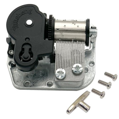 Pursuestar What a Wonderful World Wind Up Music Box, Yunsheng Clockwork Musical Mechanism Movement for DIY Music Boxes Replacement - style: What a Wonderful World