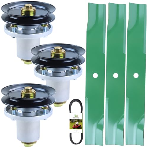 3 Pack 607418 Spindle Assembly for Hustler Raptor SD 54 Tune Up Kit - size: 3x601804H