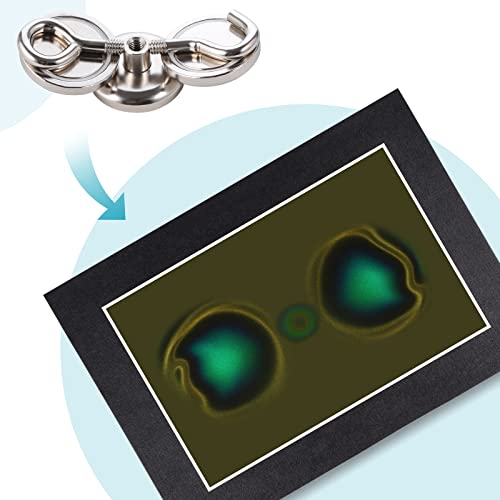 Magnetic Field Viewing Film, Magnetic Field Viewer, 6 x 4 Inch - size: 6 * 4 Inch