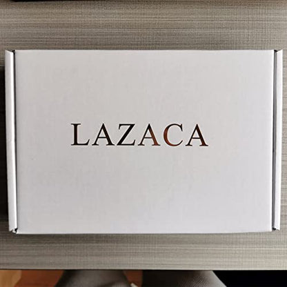 LAZACA Wood Craft Kits DIY, Wooden Loose Parts 250 Pcs, 19.5X13X3.5cm