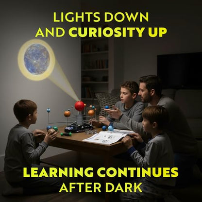 Playz Solar System Model kit for Kids, Planetarium Projector Planet Toys
