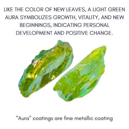Crystals, Rocks, Jade, Crystals and Healing Stones, Witchcraft Supplies, Healing Crystals, Stones, Healing Stones, Rock Collection, Agate, Raw Stones (Light Green Aura Quartz, 2 Pcs) - color: Light Green Aura Quartz