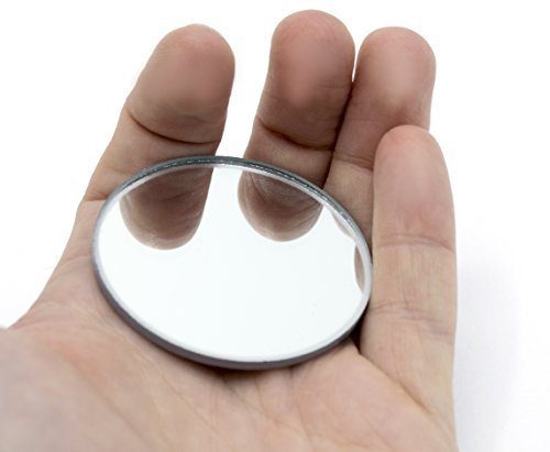 EISCO Concave Mirror - 2" Dia., 300mm Focal Length 1.8mm Thick Glass- Eisco Labs