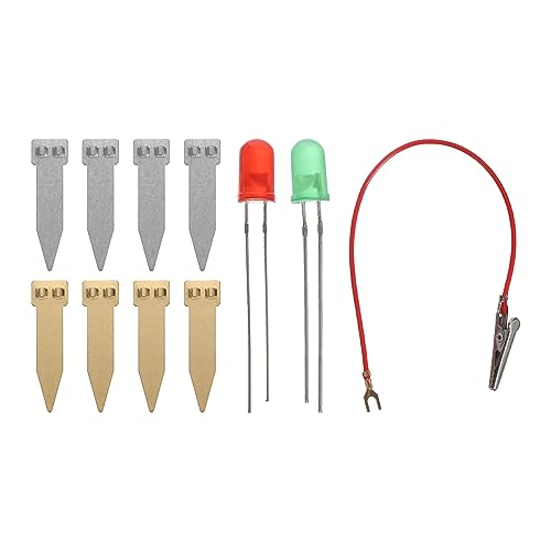 PATIKIL 4 Set Fruit Battery Fruit Battery Light Science Kit DIY Experiment