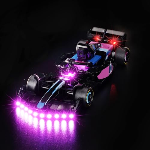 Upgraded Led Light Kit Compatible with Lego BWT Alpine F1 Team A524 Race Car Building Set, Lights Decoration Compatible with Lego 77248 (Model Not Included) - style: Classic Version 77248