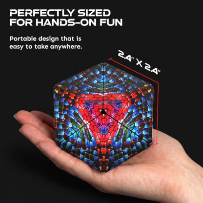 Shashibo DODECA Magnetic Puzzle Cube, Stress Relief Fidget Toy - color: Chameleon, size: DODECA