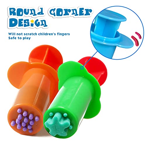 Assorted Designs Dough Extruders Set - Set of 10 - style: 10 Dough Extruders Set