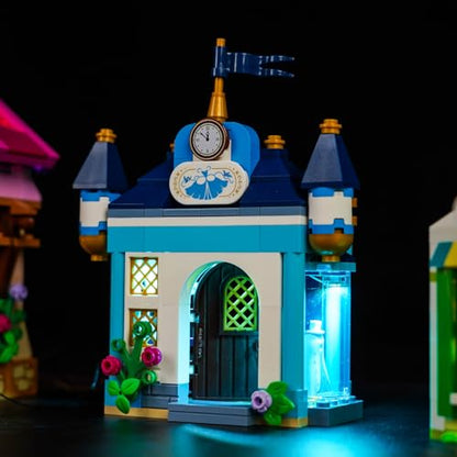 LocoLee LED Light Kit Compatible with LEGO Princess Market Adventure 43246 (Lights Only, No Models) Creative Lighting Set Accessories Compatible with LEGO 43246 for Adults