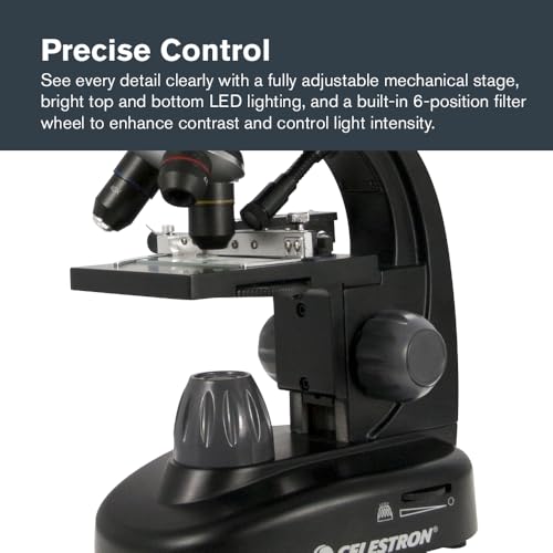 Celestron LCD Digital Microscope II – 3.5" Rotating LCD Touchscreen - style: LCD Digital Micro II