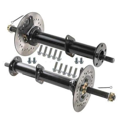 48V 1000W Rear Differential Axle Kit with Brushless Motor for Go Kart, Golf Cart, Electric Trike, ATV, Quad, Buggy, and DIY Projects (40in.Axle) - size: 40in.Axle