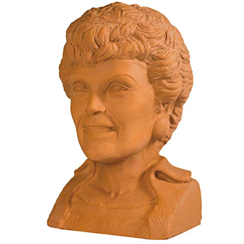 Chia Pet Golden Girls Blanche with Seed Pack, Decorative Pottery Planter, Easy to Do and Fun to Grow, Novelty Gift, Perfect for Any Occasion - style: GG Blanche - Active
