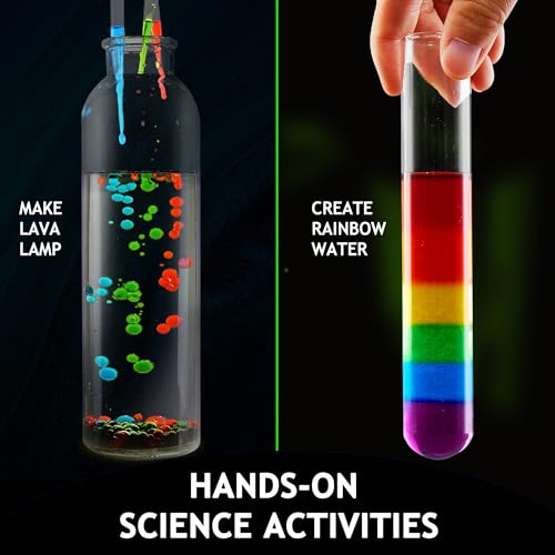 Japace 100+ Experiments Science Kit for Kids, Chemistry and Physics Set