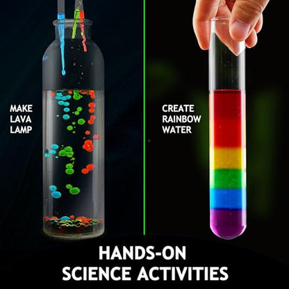 Japace 100+ Experiments Science Kit for Kids, Chemistry and Physics Set