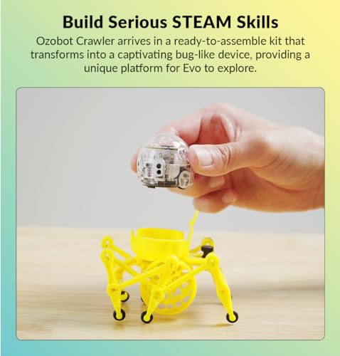 Ozobot Crawler for Evo Robot STEM Kit | Ages 8-13 | 6 Kits