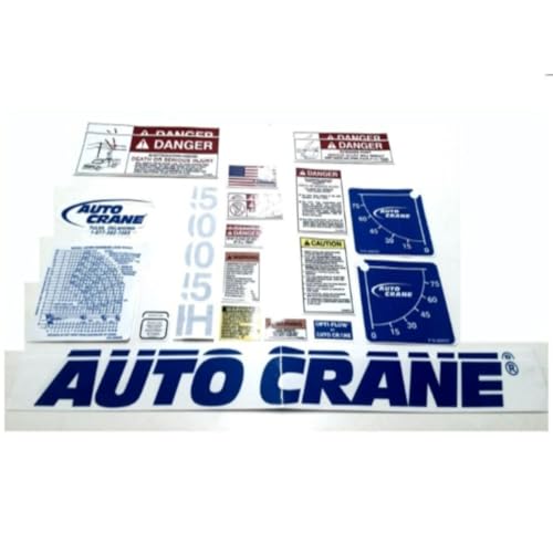 Auto Crane Decal KIT 5005H 20' C