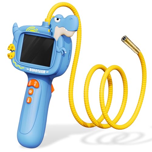 Kids Endoscope Borescope Toys, Snake Scope Camera with Light for Kids, Outdoor Exploration STEM Science Educational Toy Gifts for 4 5 6 7 8 9 10 Year Old Boys Girls