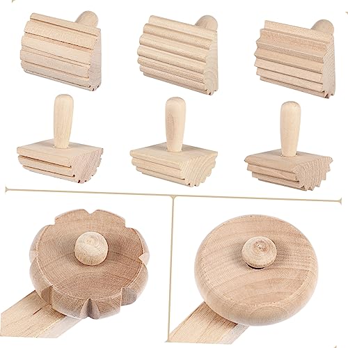 Garneck 12pcs Wooden Clay Sculpting Tools Set for Kids