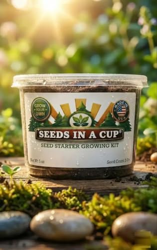 Sugar Maple Tree Grow Kit, Non-GMO Hand-Picked Seeds, All-in-One Starter Set with Nutrient-Rich Soil, Recyclable BPA-Free Planter, 100% Growth Guarantee, Made in USA (American Plum) - style: American Plum