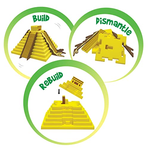 Imagimake Mapology Monuments of World & Monuments of USA Bundle - 3D Puzzle Activity Toy for Kids | DIY Arts and Craft Kits for Kids Ages 4 5 6 7 8 Years