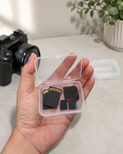 LJY 38 Clear Plastic Boxes, 2 Sizes for Hardware