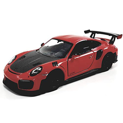 KiNSMART - 2010 Porsche 911 GT2 RS 1:36 Scale 5" Die Cast Metal Model Toy Sports Car Toy (Red) - color: Red
