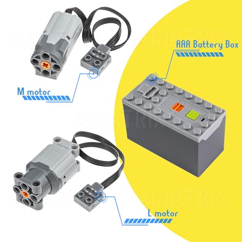 32PCS Power Function Motors Set Compatible with Maior Brand