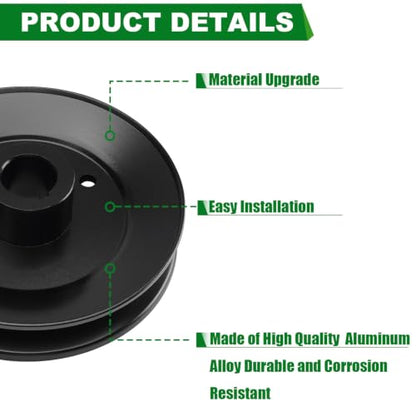 033‑4820‑00 Pulley Fits 48" 42" Mower Deck Compatible with Bad Boy MZ MZ Magnum Lawn Mowers - color: 033-4820-00