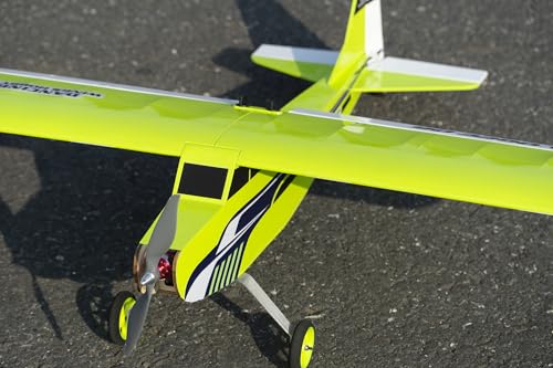 Balsa Wood Airplane Kits T05 Vogee-08 Training Plane, 32" Wingspan Laser Cut Unassembled RC Flying Model Aircraft to Build for Adults (KIT+Motor+ESC+Servo+Prop+Flim Pack) - color: Kit+motor+esc+servo+prop+flim Pack