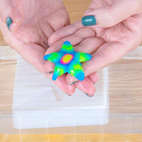 Steve Spangler Science Shape Gel Deluxe Kit – Hands-On Science Kit for Kids to Learn About Polymers, DIY Slime Kit for Classroom and Home Learning – STEM Activity for Ages 6+ - style: Deluxe Kit