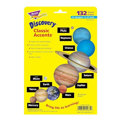 Planets Discovery Classic Accents® Variety Pack - size: 1 Count (Pack of 1)