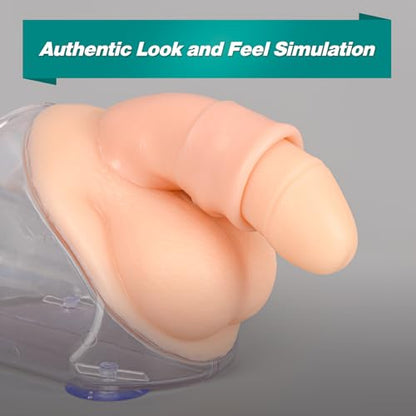 Male Urethral Catheterization Simulator, Urinary Catheter Anatomy Model for Medical Students Or Nurses, Catheterization Model