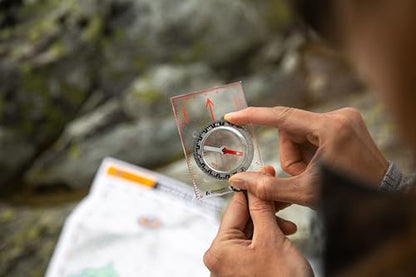 Coghlan's Compass – for Hiking, Camping, Survival & Orienteering – Map, Deluxe Map, Lensatic, Liquid-Filled, Pocket, Wrist, Trail, Carabiner, Pin-On & LED Navigation Tools - size: One Size