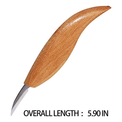 Wood Carving Detail Knife, Chip Carving Knife for Beginners Hobbies Whittling Tool for Men, Women, Adults, and Kids