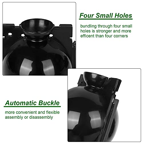 30 Pcs Air Layering Pods, 2 Inch Reusable Plant Root Boxes, PP