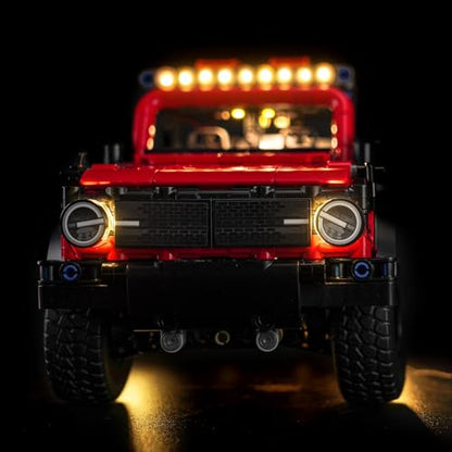 LED Lighting Compatible with LEGO 42213 Technic Ford Bronco SUV Car,Light Kit Compatible with LEGO Technic 42213,NOT Included The Model
