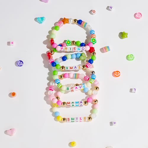 MYCUTEY 594Pcs DIY Friendship Bracelet Making Kit - color: Bracelet kit
