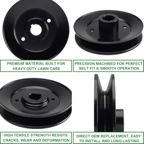 033‑4820‑00 Pulley Fits 48" 42" Mower Deck Compatible with Bad Boy MZ MZ Magnum Lawn Mowers - color: 033-4820-00
